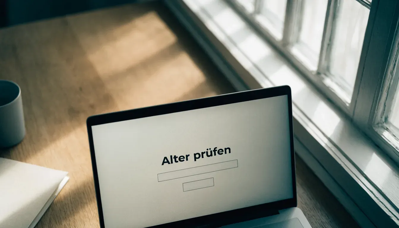 Ein steinerner Brückenbogen über einem Fluss in einer Schweizer Altstadt im ersten Morgenlicht.