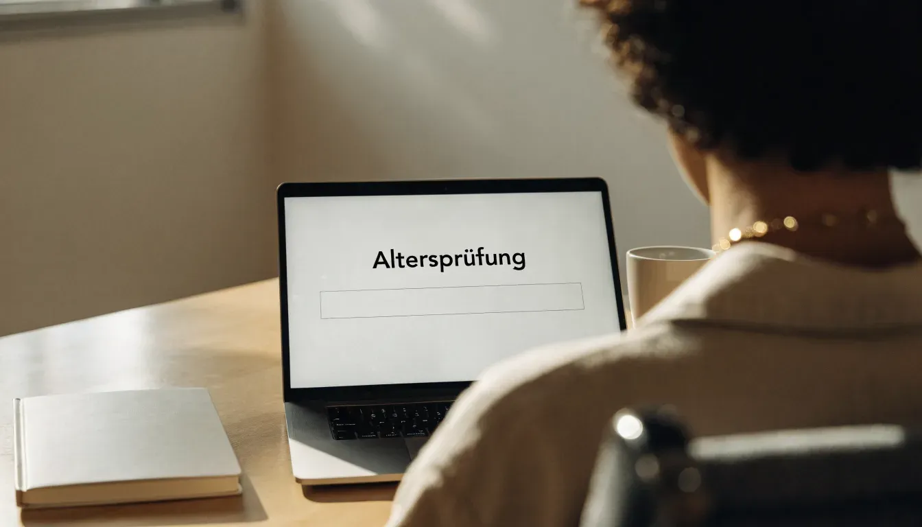 Ein hoher Gerichtssaal mit leeren Holzbänken und einem erhöhten Pult, Licht fällt durch ein Bogenfenster.